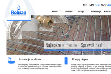 Robsan - Usługi Hydrauliczno Instalacyjne - Kolektory słoneczne Olsztyn