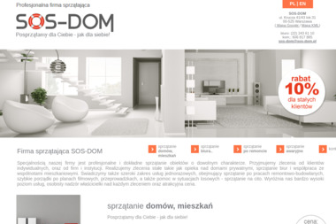 Sos-Dom - Usługi Sprzątania Biur Warszawa