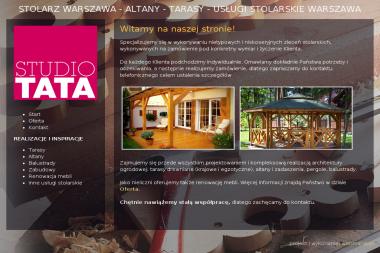 Tata Studio - Balustrady drewniane Warszawa