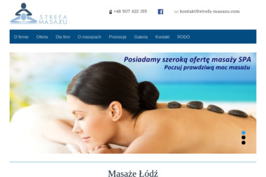 Strefa Masażu - Masaż Czekoladą Ł&oacute;dź