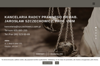 Kancelaria Radcy Prawnego dr hab. Jarosław Szczechowicz - Radca prawny Olsztyn
