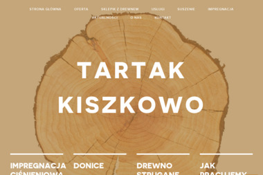 Tartak Kiszkowo - Drewno Konstrukcyjne Kiszkowo