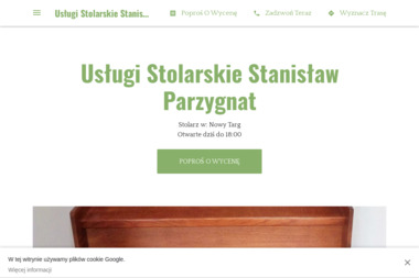 Usługi stolarskie - Schody Nowy targ