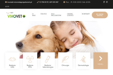 Gabinet weterynaryjny VIVOVET - Weterynarz Wrocław