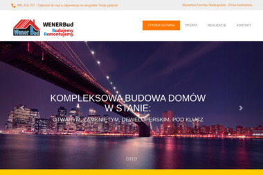 WENERBud - Dom Klasyczny Gorz&oacute;w Wielkopolski