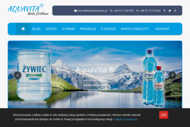 Aquavita - Woda Do Firmy Warszawa