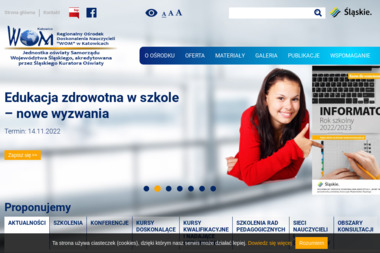 Regionalny Ośrodek Doskonalenia Nauczycieli "WOM" - Kwalifikacyjne Kursy Zawodowe Katowice
