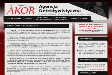 Agencja Detektywistyczna AKOR - Detektyw Kraków