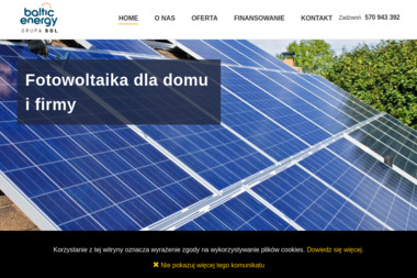 Baltic Energy - Solary Dachowe Banino