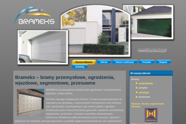Brameks - Bramy garażowe Poznań