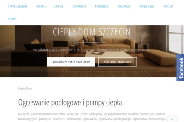 Ciepły Dom - Tomasz Sulej - Podłączenie Kuchenki Gazowej Szczecin