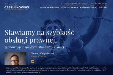 KANCELARIA RADY PRAWNWEGO TOMASZ CZEPUŁKOWSKI - Prawnik Ełk
