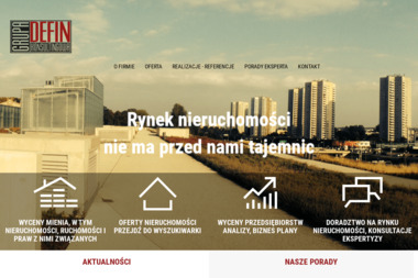 Grupa DEFIN - Biznes plan Katowice