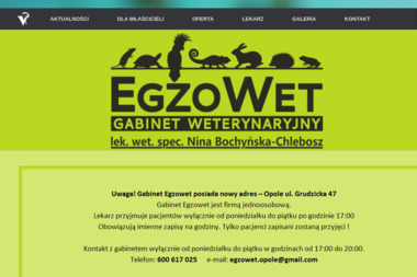 EgzoWet - Lecznica Dla Zwierząt Opole