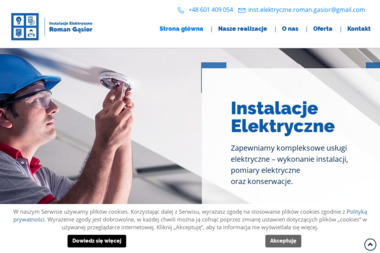 "GĄSIOR" ZAKŁAD INSTALATORSTWA ELEKTRYCZNEGO - Projektant instalacji elektrycznych Opole