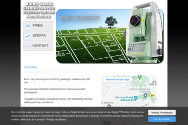 BIURO USŁUG GEODEZYJNYCH Kazimierz Rachwał Anna Rachwał - Geodeta Bochnia