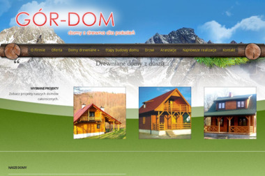 GÓR-DOM - Domy z bali Sidzina