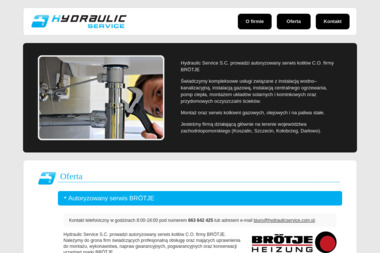 Hydraulic Service - Urządzenia, materiały instalacyjne Koszalin