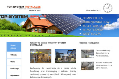 TOP-SYSTEM INSTALACJE - Instalacje grzewcze Sokołów Małopolski