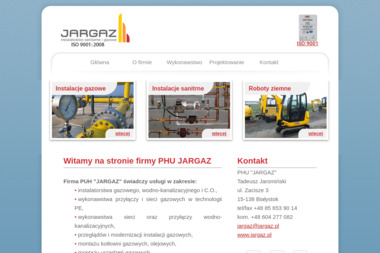 PHU JARGAZ - Instalacje gazowe Białystok