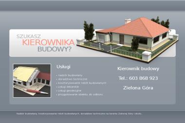 Kierownik budowy - Nadzór budowlany Zielona Góra