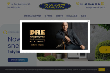 "KOLOR" P.P.H.U R. DOMAGALSKI SP. Jawna - Drzwi Lublin