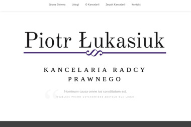 Kancelaria Radcy Prawnego Piotr Łukasiuk - Radca prawny Siedlce