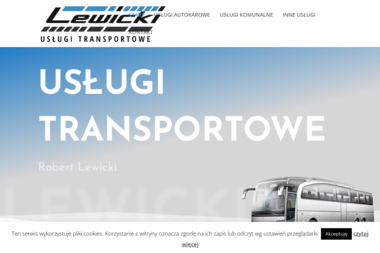 Usługi Transportowe Robert Lewicki - Wynajem Kontenera Starzyno