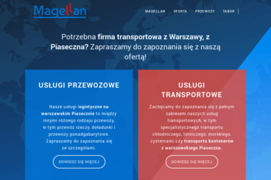 Magellan - Transport Towarów Piaseczno