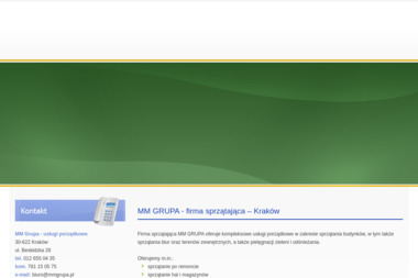 MM Grupa - usługi porządkowe - Sprzątanie Po Budowie Krak&oacute;w