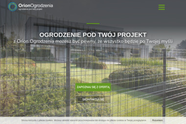 Orion Ogrodzenia - Bramy Ogrodzeniowe Warszawa