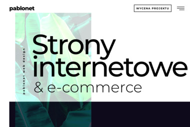 Pablonet - Sklepy WWW Warszawa