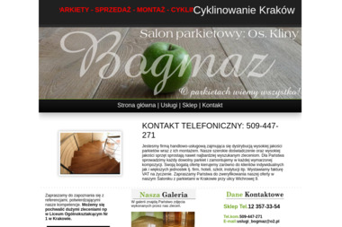 FHU BOGMAZ - Cyklinowanie Parkietu Kraków
