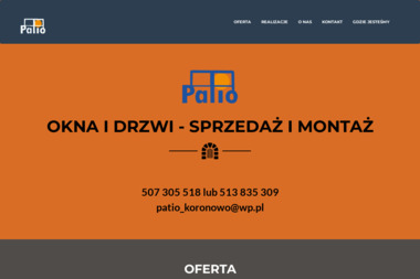 Patio Montaż Okien i Drzwi - Okna drewniane Koronowo