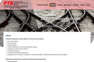 Dane kontaktowe &bdquo;PTB&ldquo; &ndash; Ingenieurb&uuml;ro f&uuml;r Planung, Technologie und Bau&uuml;berwachung Magdeburg GmbH Sp. - Konstrukcje Stalowe Szczecin