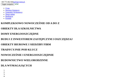 RG SYSTEM budujemy z wyobraźnią - Budowa Domu Pod Klucz Sokołów Małopolski