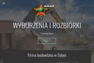 Kraz Transport Wykopy Tomasz Styn - Wyburzenia Gdynia