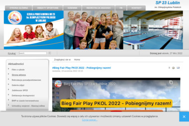 Szkoła Podstawowa nr 23 im. Olimpijczyk&oacute;w Polskich - Kursy Pływania Lublin
