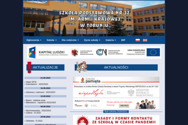 Basen Szkoły Podstawowej Nr 32 im. Armii Krajowej w Toruniu - Szkoła Nurkowania Toruń