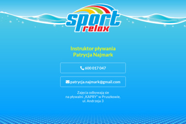 Sport Relax - Instruktor Pływania Pruszków