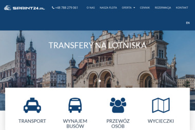 Wynajem busów transport transfer przewóz osób - Sprint24 - Przewóz Osób Kraków
