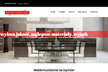 Studio mebli kuchennych - Meble Sądeckie - Meble Pod Wymiar Nowy Sącz