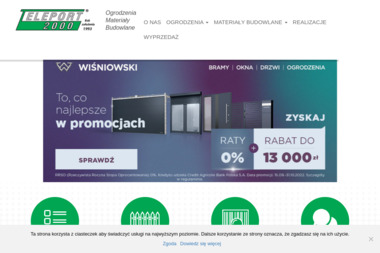 TELEPORT 2000 &ndash; Bożena Krzanowska - Hurtownia Materiał&oacute;w Budowlanych Szczecin