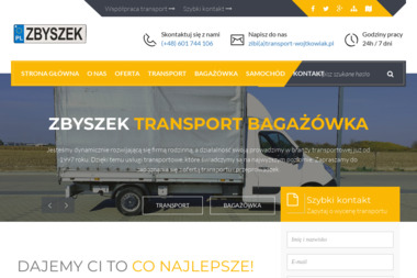 Zbyszek - Transport Przeprowadzki - Transport Chłodniczy Poznań