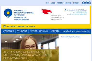 Uniwersyteckie Centrum Sportowe - Uniwersytet Mikołaja Kopernika w Toruniu - Nauka Pływania Dla Dzieci Toruń
