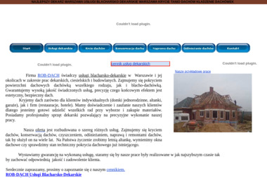 ROB-DACH Usługi Blacharsko-Dekarskie - Przebudowa Dachu Warszawa