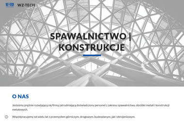 Wz-Tech - Konstrukcje Stalowe Gliwice