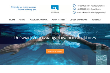 Akademia Pływania - Nauka Pływania Dla Dzieci Puławy