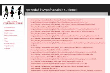 Sprzedaż i wypożyczalnia sukienek Chic Dressing - Wypożyczalnia Sukni Wieczorowych Kraków