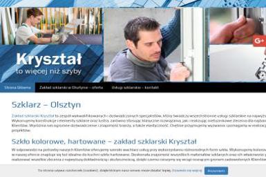 Kryształ. Usługi szklarskie. Pogotowie szklarskie, lustra - Szklarz Dywity
